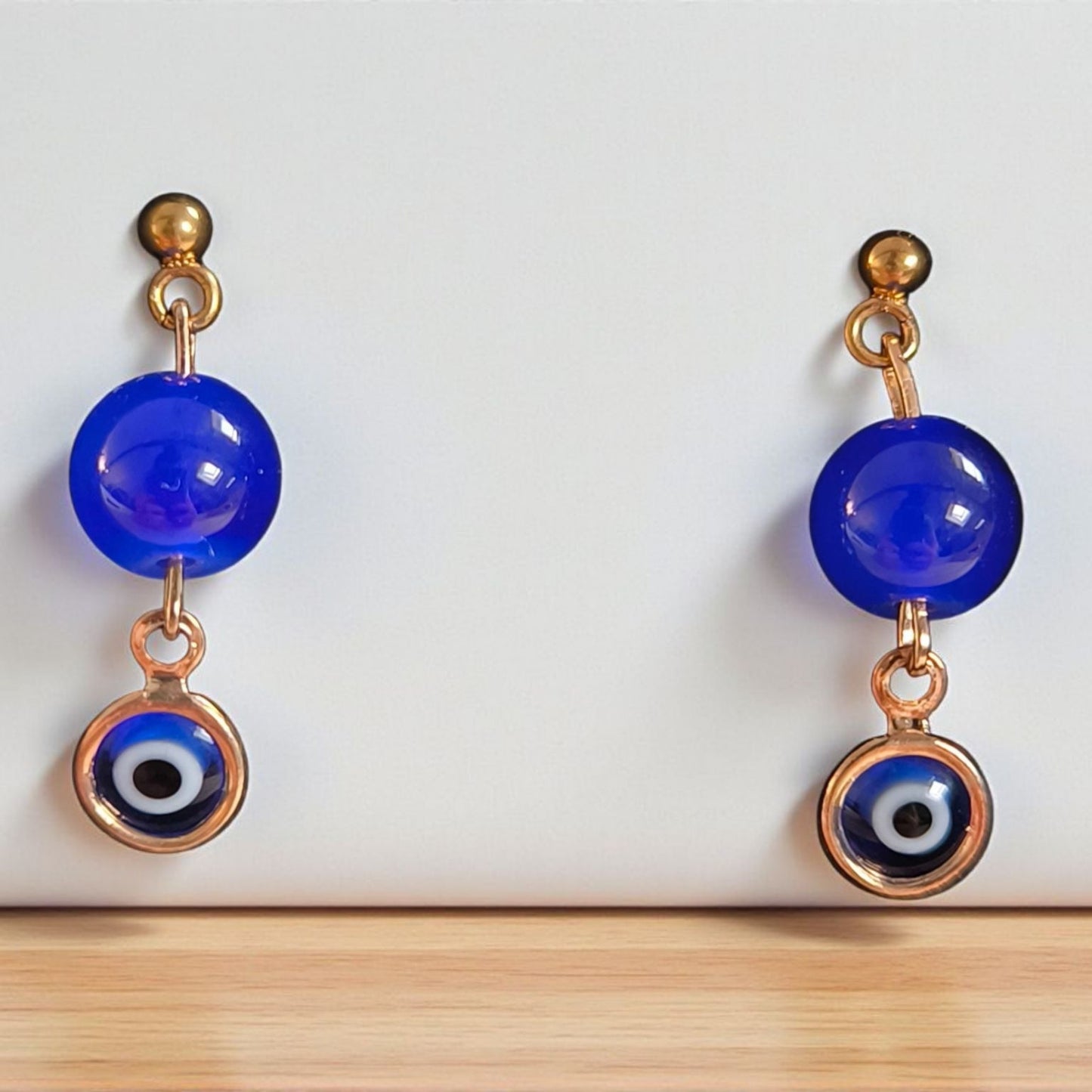 Evil Eye Drop Earrings