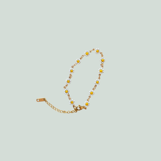 Daisy Chain Bracelet & Earring Set