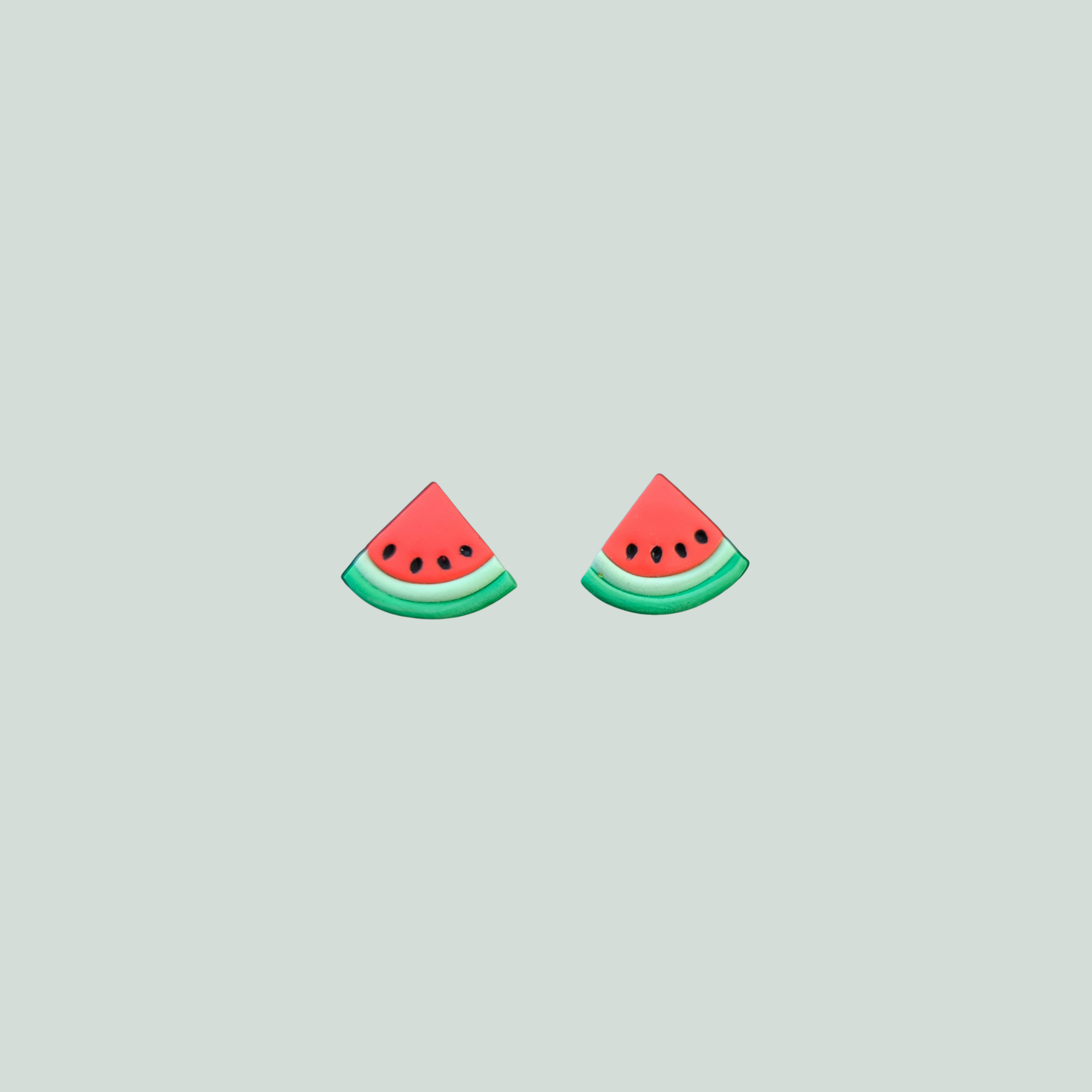 Watermelon Stud Earrings