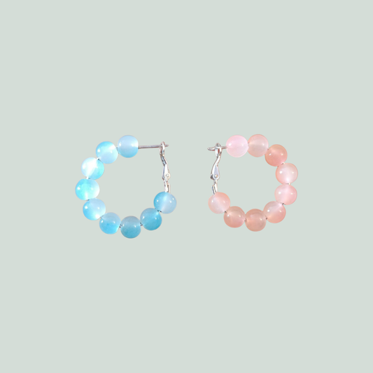 Mismatched Hoop Earrings