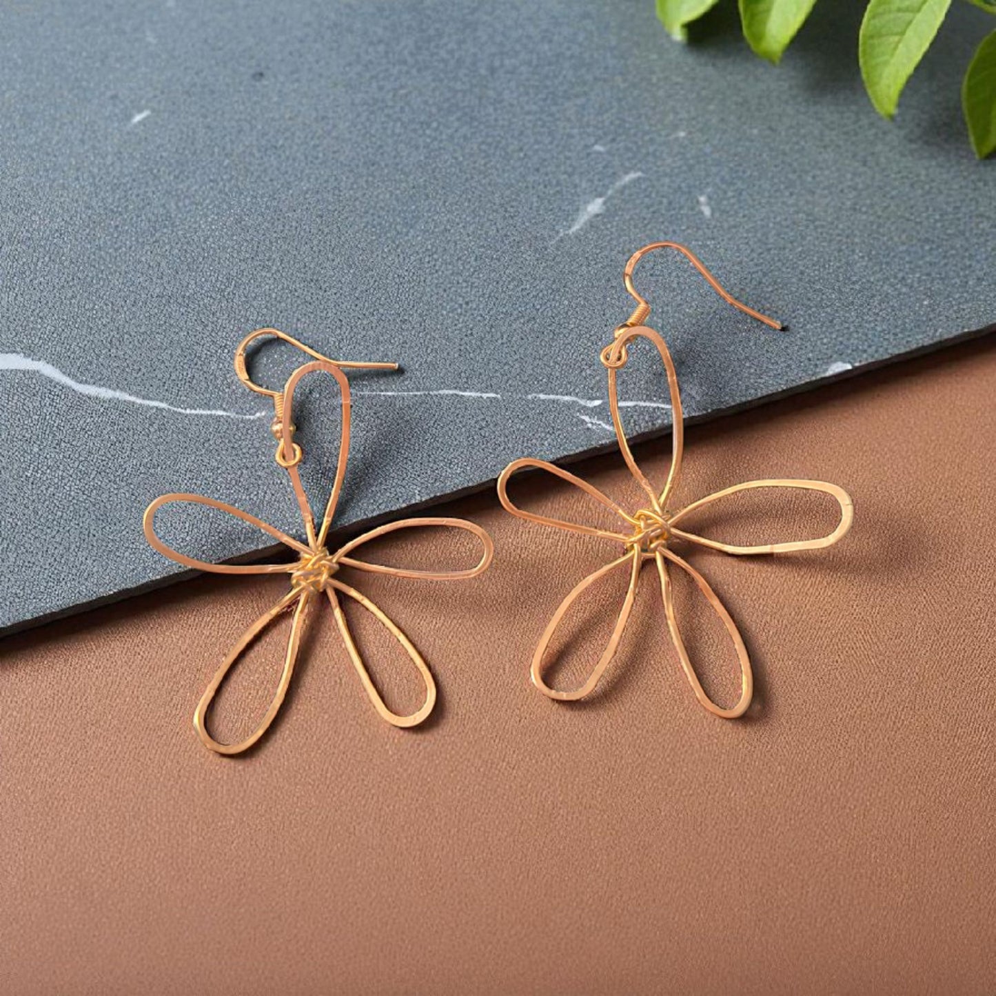 Statement Flower Earrings