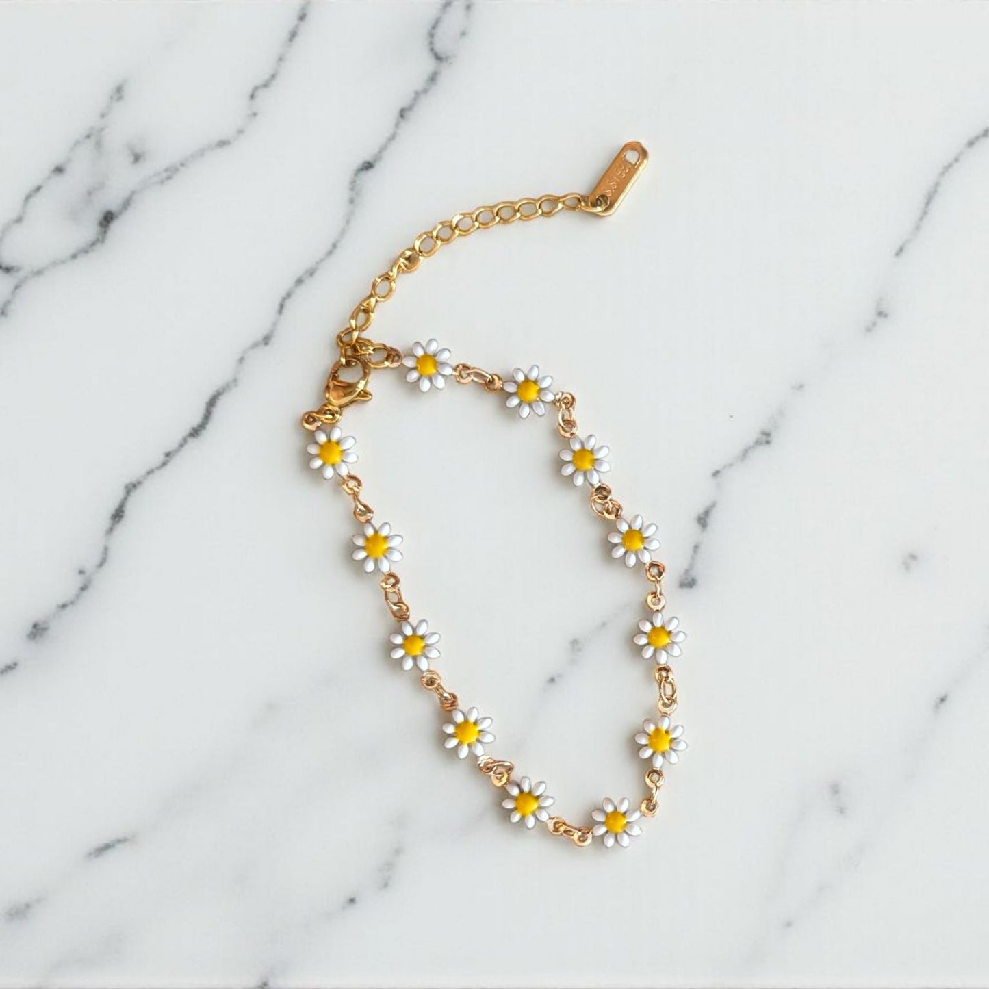 Daisy Chain Bracelet & Earring Set