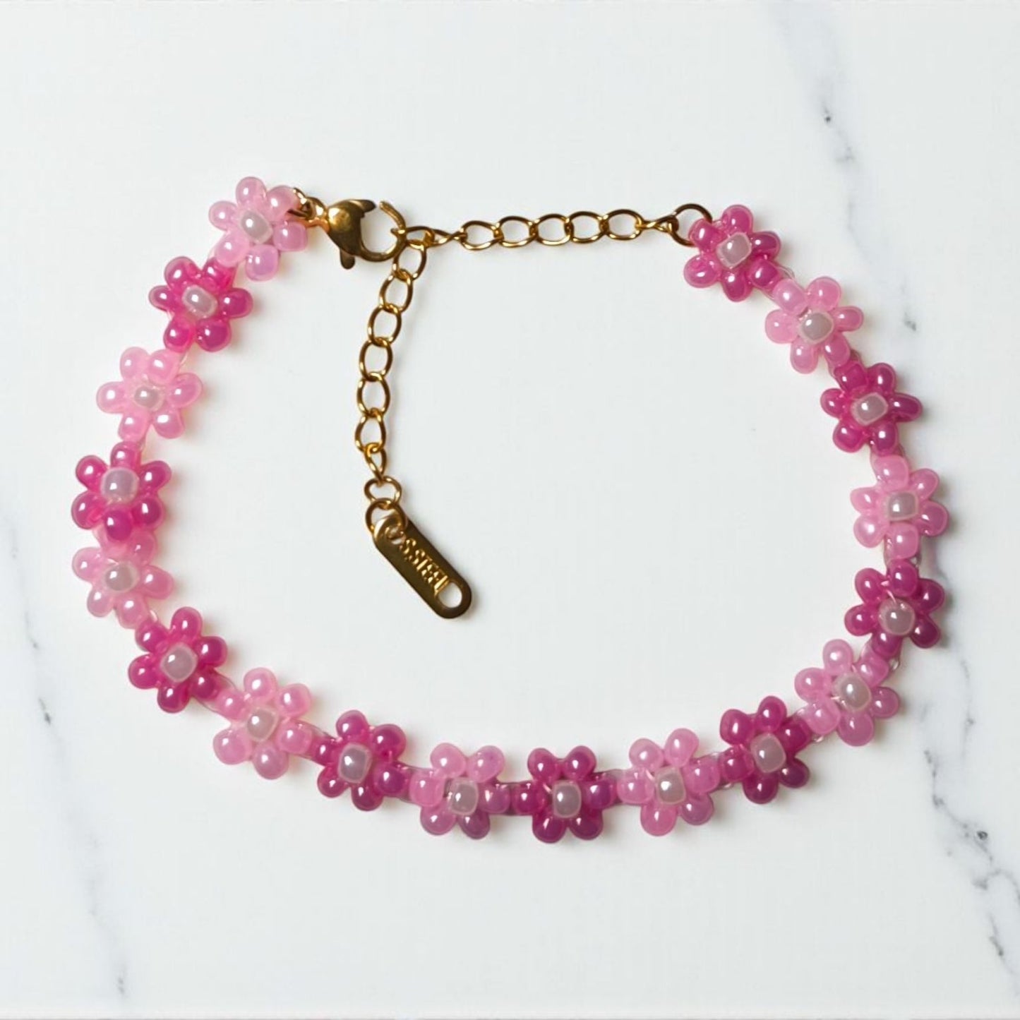 Beaded Bracelet & Earrings Set