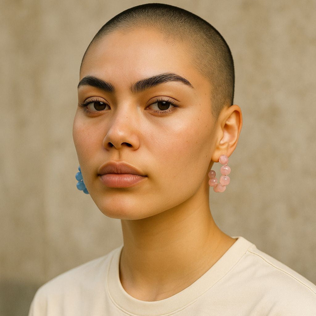 Mismatched Hoop Earrings