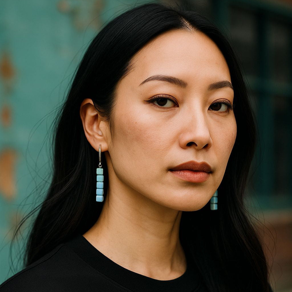 Drop Earrings & Bracelet Set