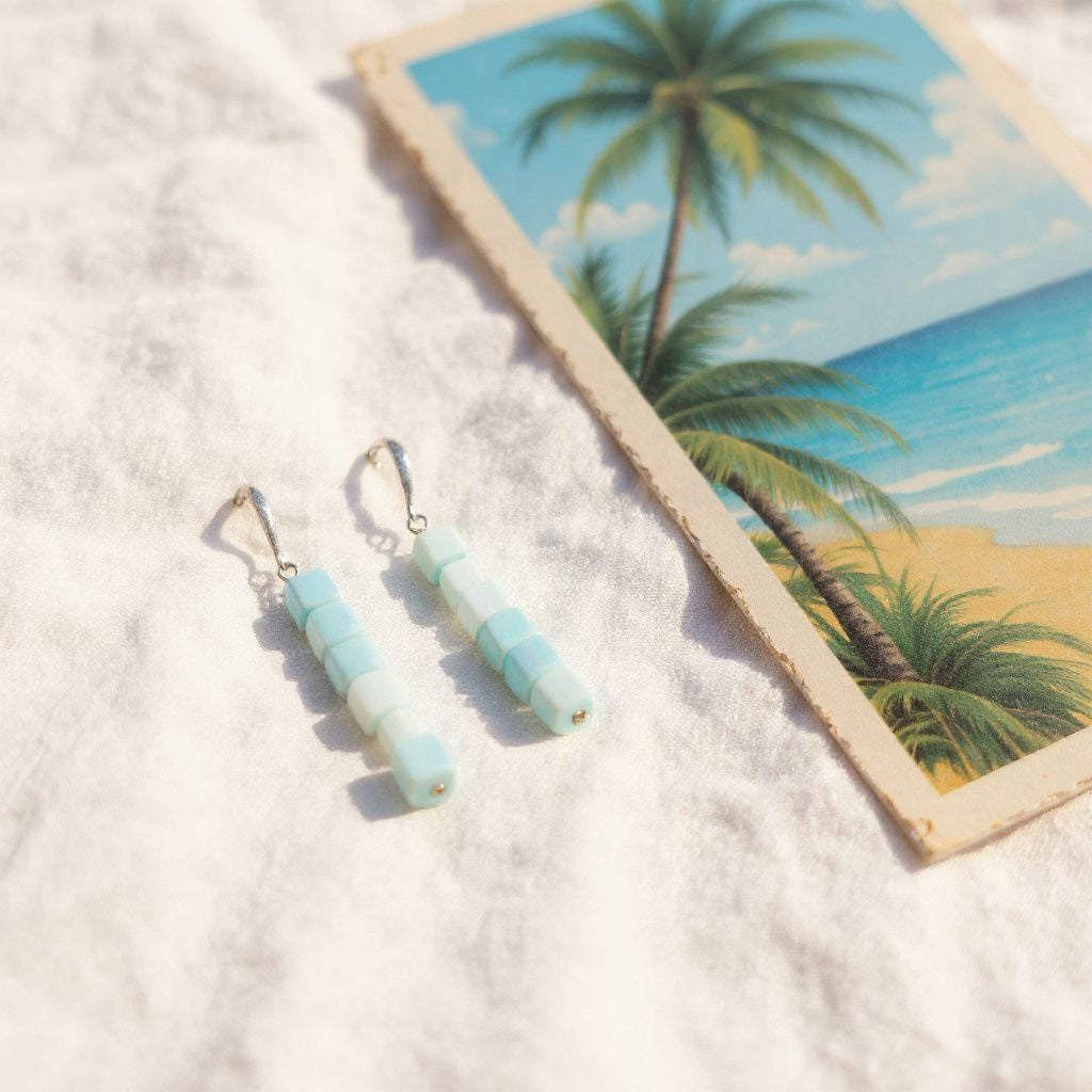 Drop Earrings & Bracelet Set