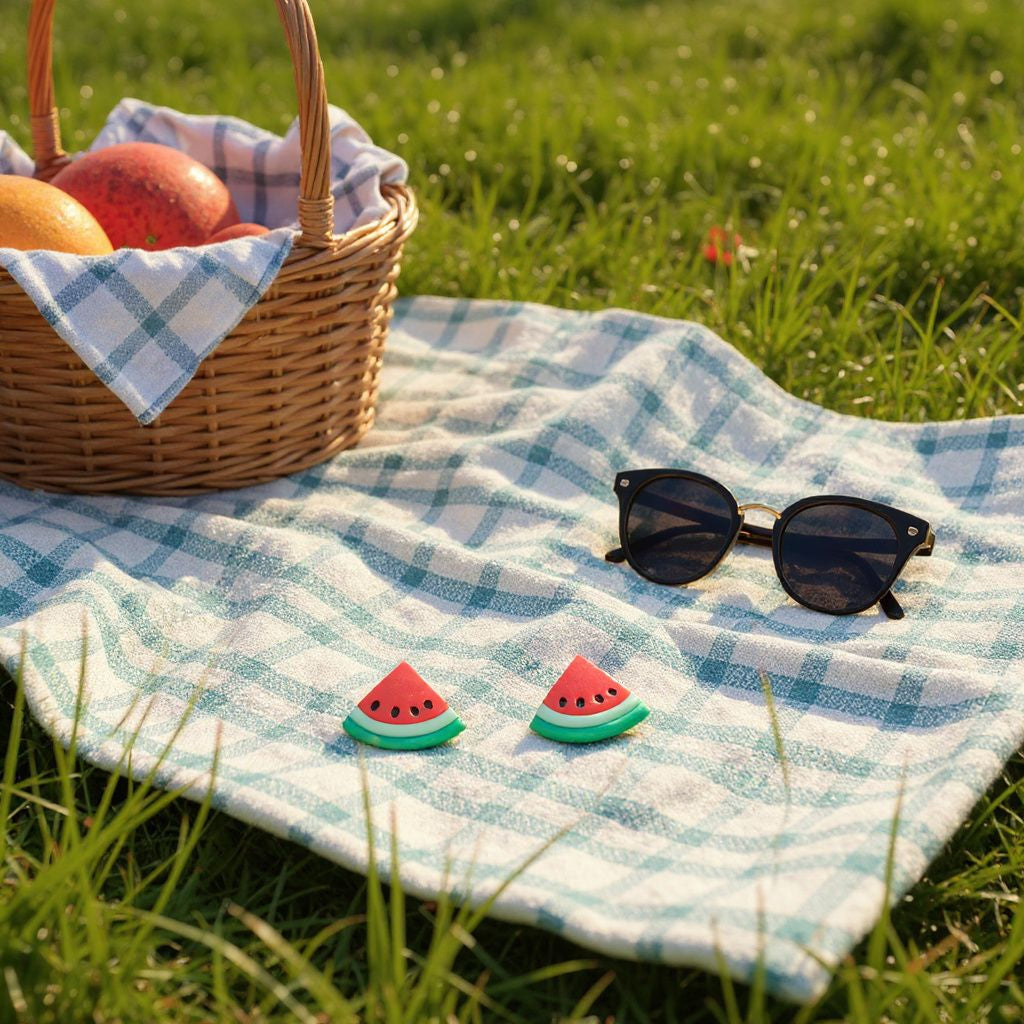 Watermelon Stud Earrings