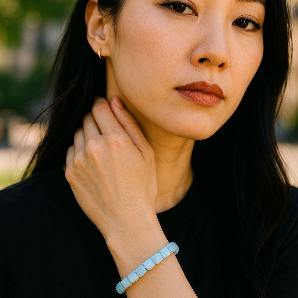 Drop Earrings & Bracelet Set